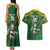 Custom South Africa Rugby 2024 Couples Matching Tank Maxi Dress and Hawaiian Shirt Go Bokke African Pattern LT05 - Wonder Print Shop