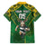 Custom South Africa Rugby 2024 Family Matching Long Sleeve Bodycon Dress and Hawaiian Shirt Go Bokke African Pattern LT05 - Wonder Print Shop