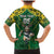 Custom South Africa Rugby 2024 Family Matching Mermaid Dress and Hawaiian Shirt Go Bokke African Pattern LT05 - Wonder Print Shop