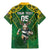 Custom South Africa Rugby 2024 Family Matching Mermaid Dress and Hawaiian Shirt Go Bokke African Pattern LT05 - Wonder Print Shop