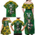 Custom South Africa Rugby 2024 Family Matching Off Shoulder Maxi Dress and Hawaiian Shirt Go Bokke African Pattern LT05 - Wonder Print Shop