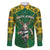 Custom South Africa Rugby 2024 Family Matching Puletasi and Hawaiian Shirt Go Bokke African Pattern LT05 - Wonder Print Shop