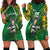 Custom South Africa Rugby 2024 Hoodie Dress Go Bokke African Pattern LT05 - Wonder Print Shop