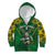 Custom South Africa Rugby 2024 Kid Hoodie Go Bokke African Pattern LT05 - Wonder Print Shop