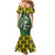 Custom South Africa Rugby 2024 Mermaid Dress Go Bokke African Pattern LT05 - Wonder Print Shop