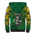 Custom South Africa Rugby 2024 Sherpa Hoodie Go Bokke African Pattern LT05 - Wonder Print Shop