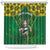 South Africa Rugby 2024 Shower Curtain Go Bokke African Pattern