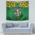 South Africa Rugby 2024 Tapestry Go Bokke African Pattern