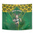 South Africa Rugby 2024 Tapestry Go Bokke African Pattern