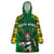 Custom South Africa Rugby 2024 Wearable Blanket Hoodie Go Bokke African Pattern