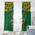 South Africa Rugby 2024 Window Curtain Go Bokke African Pattern