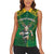 Custom South Africa Rugby 2024 Women Sleeveless Polo Shirt Go Bokke African Pattern