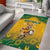 Australia Rugby 2024 Area Rug Go Wallabies Aboriginal Pattern LT05 - Wonder Print Shop