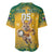 Custom Australia Rugby 2024 Baseball Jersey Go Wallabies Aboriginal Pattern LT05 - Wonder Print Shop