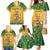 Custom Australia Rugby 2024 Family Matching Mermaid Dress and Hawaiian Shirt Go Wallabies Aboriginal Pattern LT05 - Wonder Print Shop