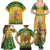 Custom Australia Rugby 2024 Family Matching Summer Maxi Dress and Hawaiian Shirt Go Wallabies Aboriginal Pattern LT05 - Wonder Print Shop