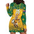 Custom Australia Rugby 2024 Hoodie Dress Go Wallabies Aboriginal Pattern LT05 - Wonder Print Shop