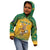 Custom Australia Rugby 2024 Kid Hoodie Go Wallabies Aboriginal Pattern LT05 - Wonder Print Shop