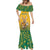 Custom Australia Rugby 2024 Mermaid Dress Go Wallabies Aboriginal Pattern LT05 - Wonder Print Shop