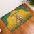 Australia Rugby 2024 Rubber Doormat Go Wallabies Aboriginal Pattern