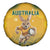 Australia Rugby 2024 Spare Tire Cover Go Wallabies Aboriginal Pattern