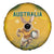 Australia Rugby 2024 Spare Tire Cover Go Wallabies Aboriginal Pattern