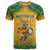 Custom Australia Rugby 2024 T Shirt Go Wallabies Aboriginal Pattern