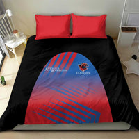 Antigua and Barbuda Cricket Bedding Set Falcons Unstoppable - Wonder Print Shop