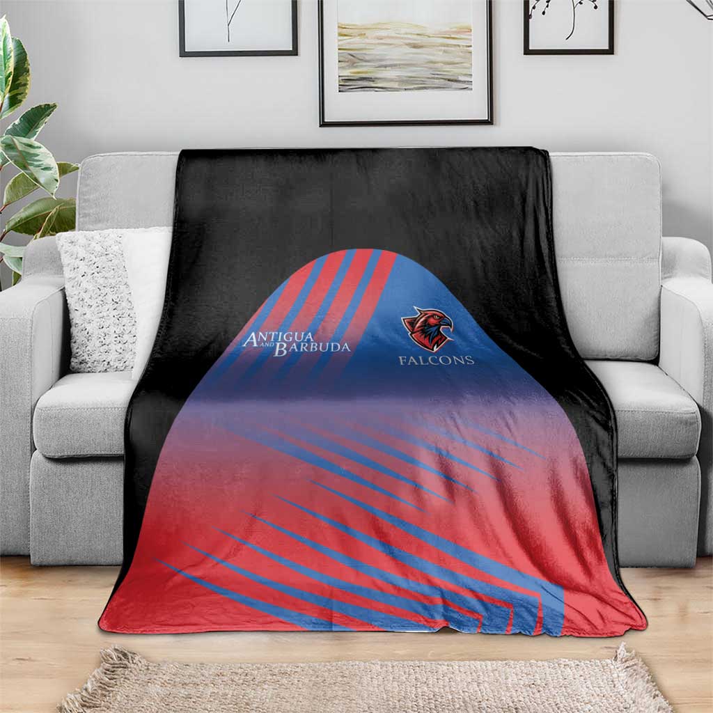 Antigua and Barbuda Cricket Blanket Falcons Unstoppable - Wonder Print Shop