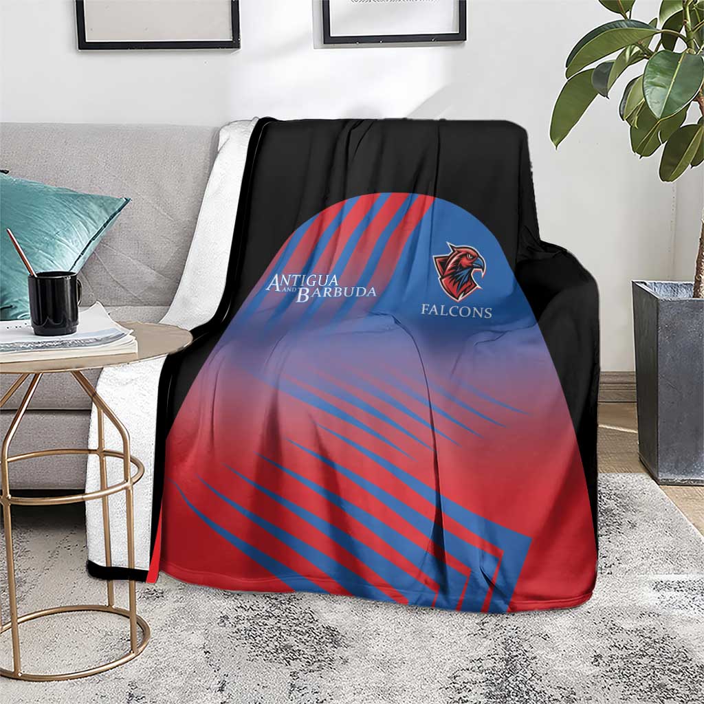 Antigua and Barbuda Cricket Blanket Falcons Unstoppable - Wonder Print Shop