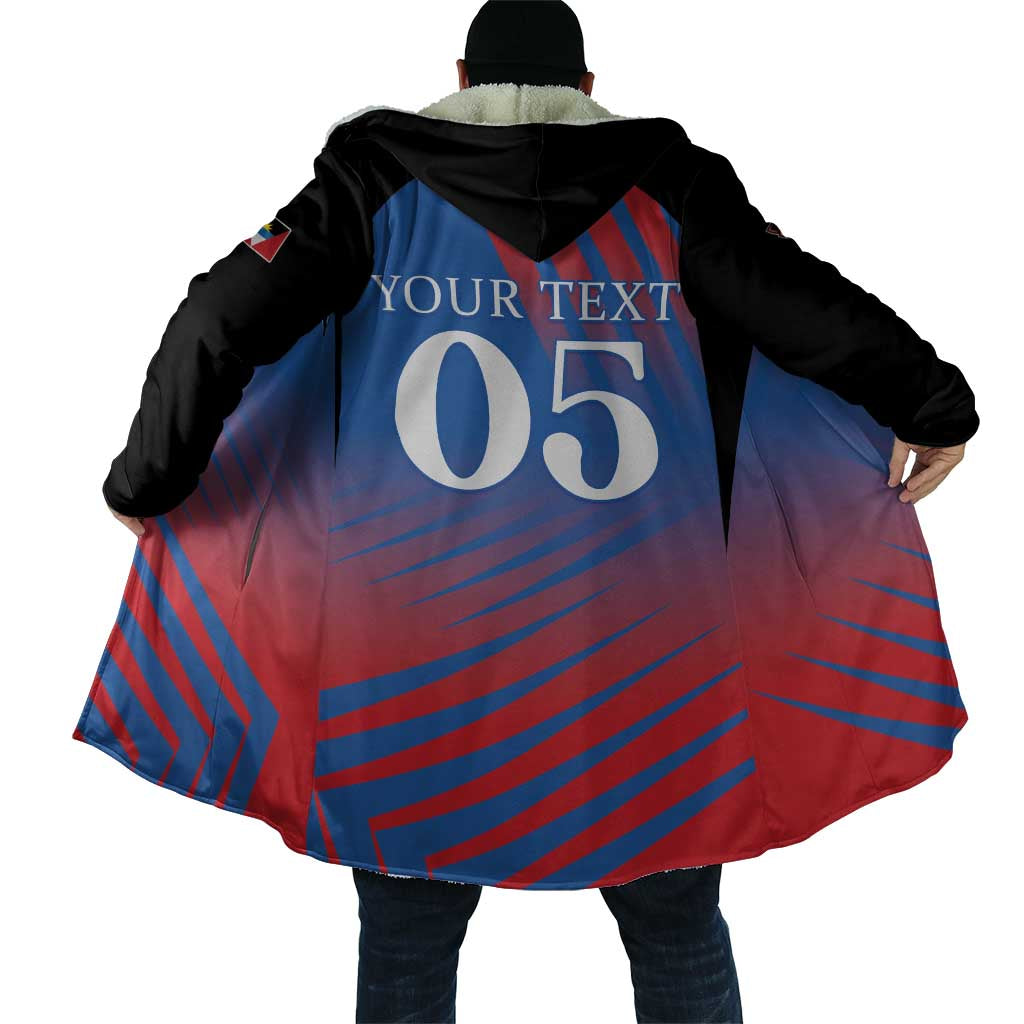 Custom Antigua and Barbuda Cricket Cloak Falcons Unstoppable - Wonder Print Shop