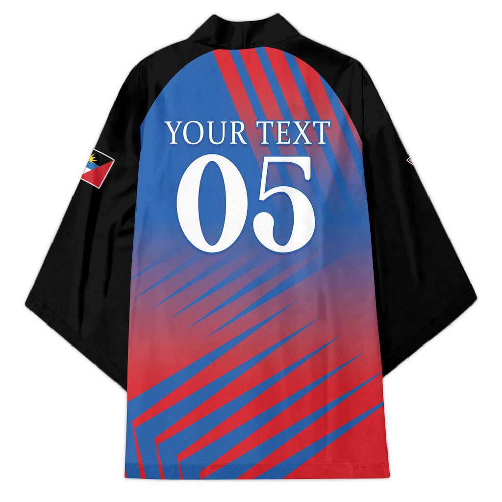 Custom Antigua and Barbuda Cricket Kimono Falcons Unstoppable - Wonder Print Shop