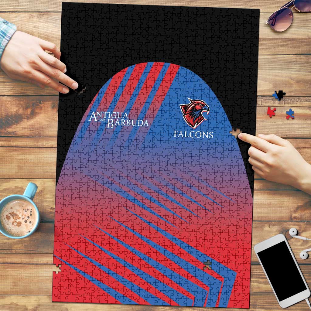 Antigua and Barbuda Cricket Puzzle Falcons Unstoppable - Wonder Print Shop
