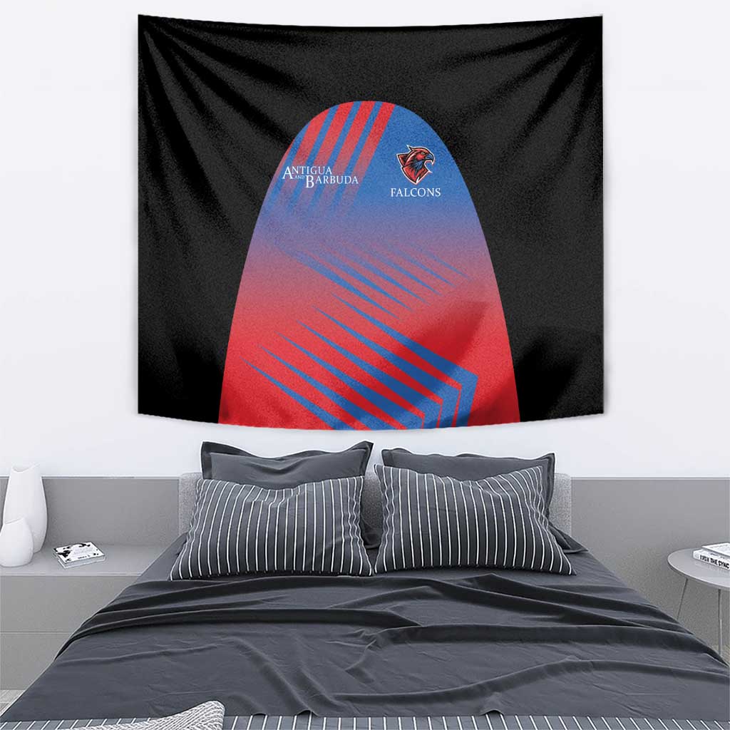Antigua and Barbuda Cricket Tapestry Falcons Unstoppable - Wonder Print Shop
