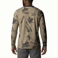 Black Cowboy Button Sweatshirt Western Rodeo Melanin Black History