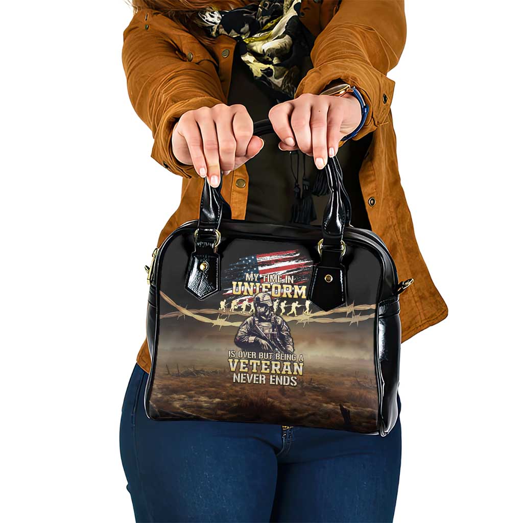 United States Veterans Day Shoulder Handbag Thank You Veterans Proud US Flag