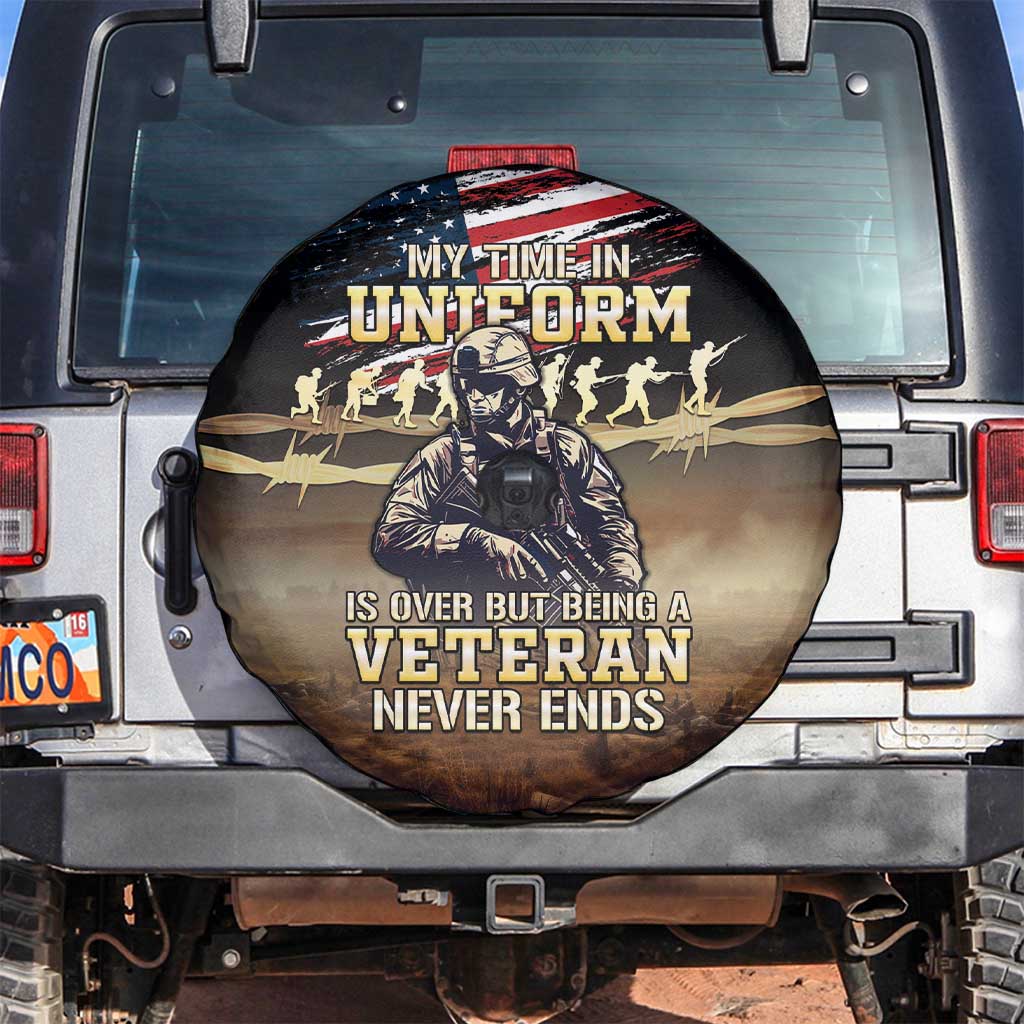 United States Veterans Day Spare Tire Cover Thank You Veterans Proud US Flag