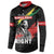 MLK Honoring The Legacy Button Sweatshirt Black Version LT05 - Wonder Print Shop