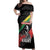 MLK Honoring The Legacy Off Shoulder Maxi Dress Black Version LT05 - Wonder Print Shop