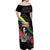 MLK Honoring The Legacy Off Shoulder Maxi Dress Black Version LT05 - Wonder Print Shop