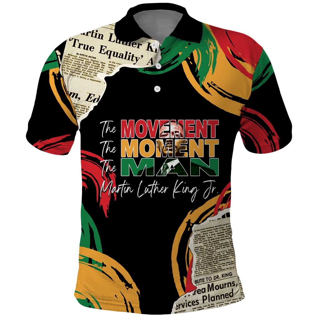 Remembering The Legacy Of MLK Polo Shirt LT05 - Wonder Print Shop