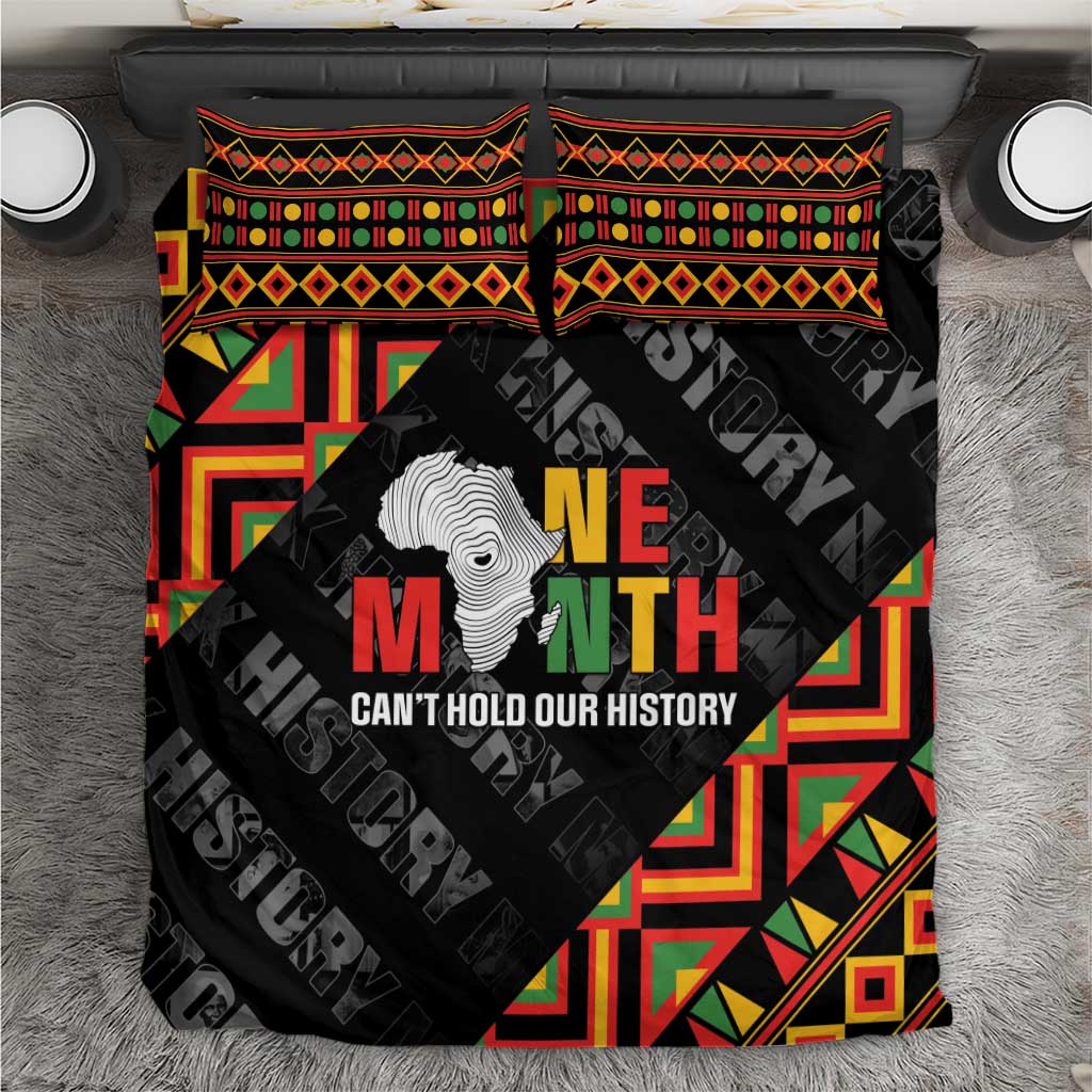 Black History Month Bedding Set One Month Can't Hold Our History