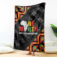 Black History Month Blanket One Month Can't Hold Our History