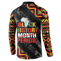Black History Month Button Sweatshirt One Month Can't Hold Our History