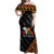 Black History Month Off Shoulder Maxi Dress One Month Can't Hold Our History