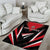 Trinidad And Tobago Cricket Area Rug Go Red Force