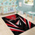 Trinidad And Tobago Cricket Area Rug Go Red Force