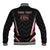 Custom Trinidad And Tobago Cricket Baseball Jacket Go Red Force