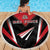 Trinidad And Tobago Cricket Beach Blanket Go Red Force