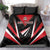 Trinidad And Tobago Cricket Bedding Set Go Red Force